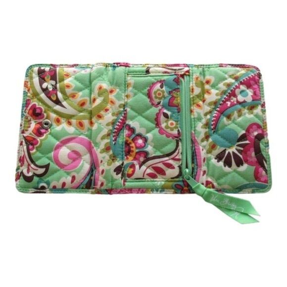 Vera Bradley Tutti Frutti Trifold Euro Wallet - Picture 4 of 8
